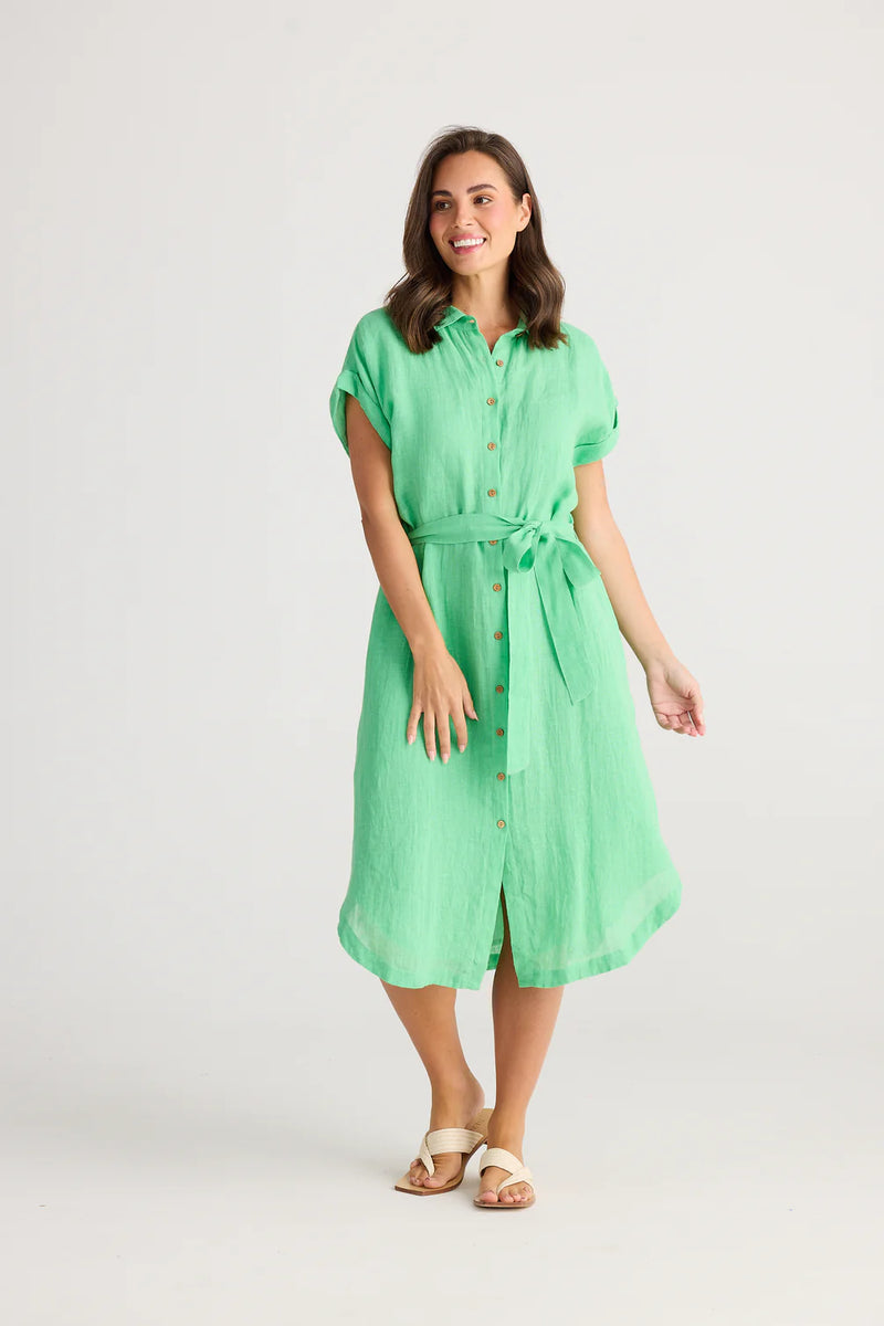 Holiday - Vea Shirt Dress (Apple Gauze)