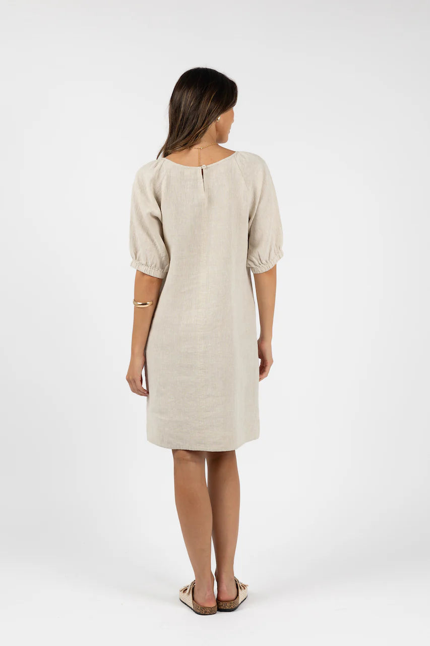 Humidity - Lagoon Shift Dress (Natural)