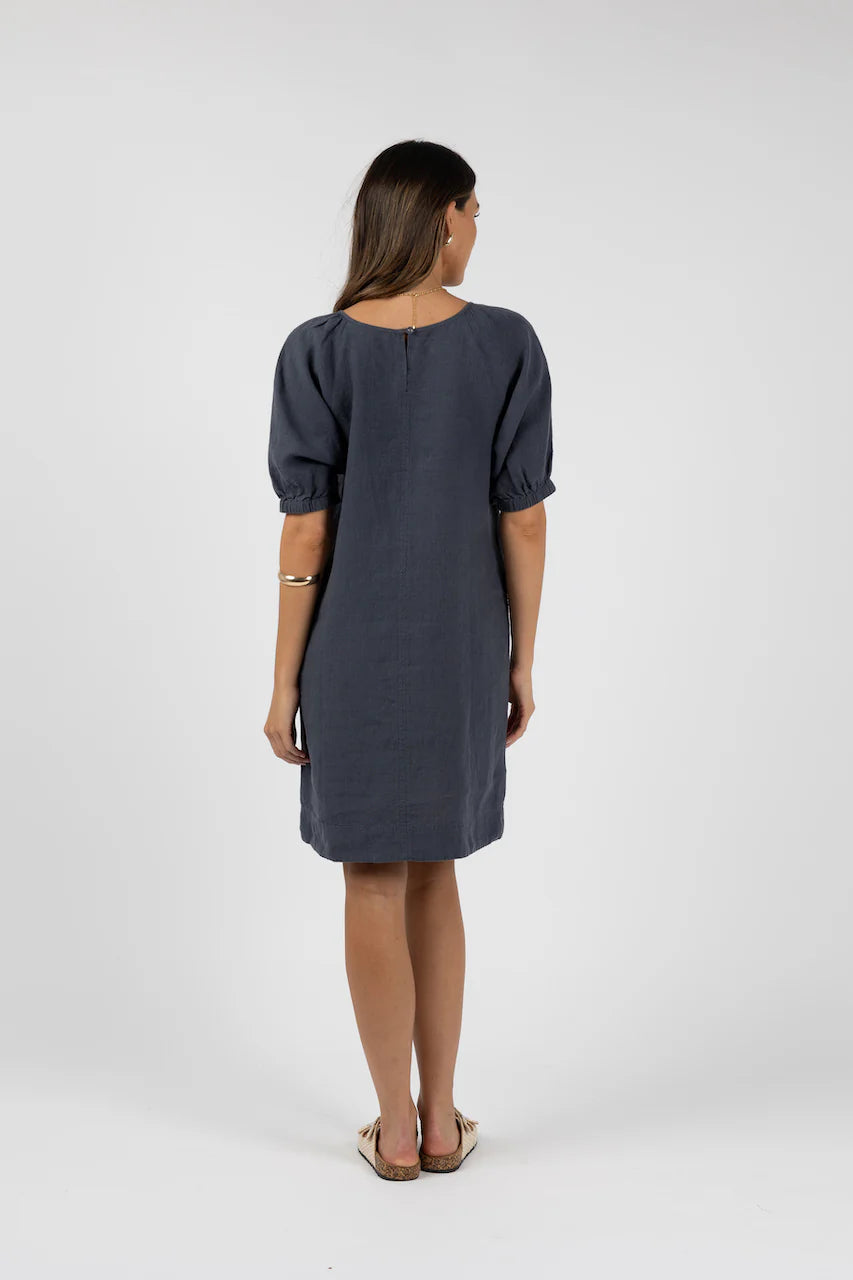 Humidity - Lagoon Shift Dress (Steel)