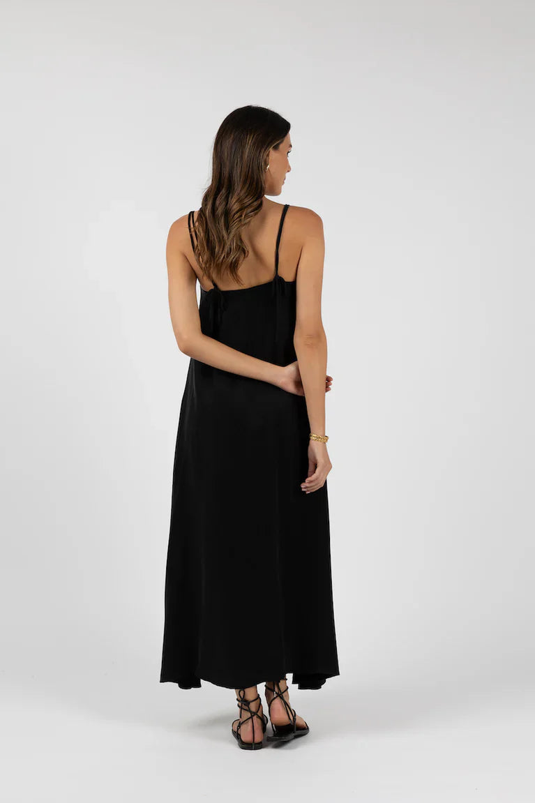 Milano Maxi Dress (Black)