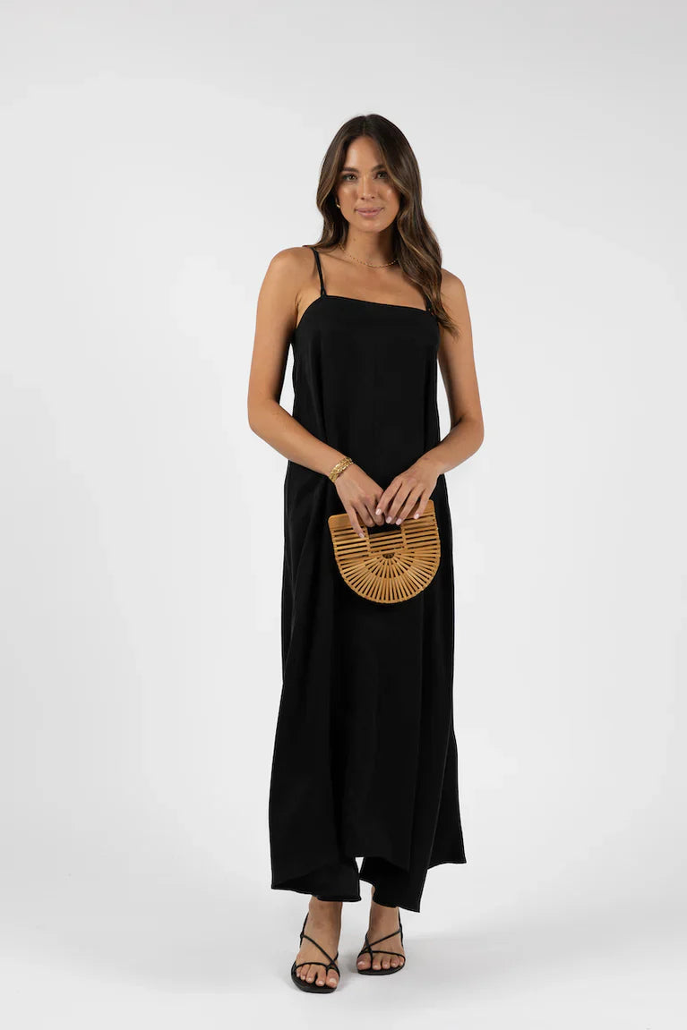 Milano Maxi Dress (Black)