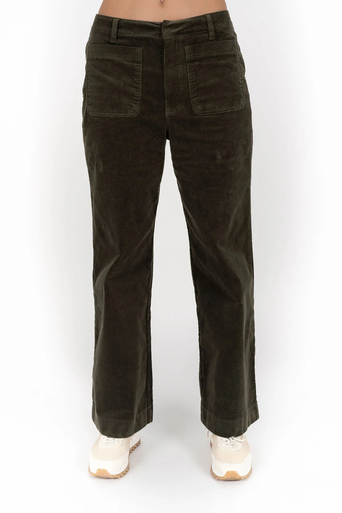 Suki Cord Pant (Moss)