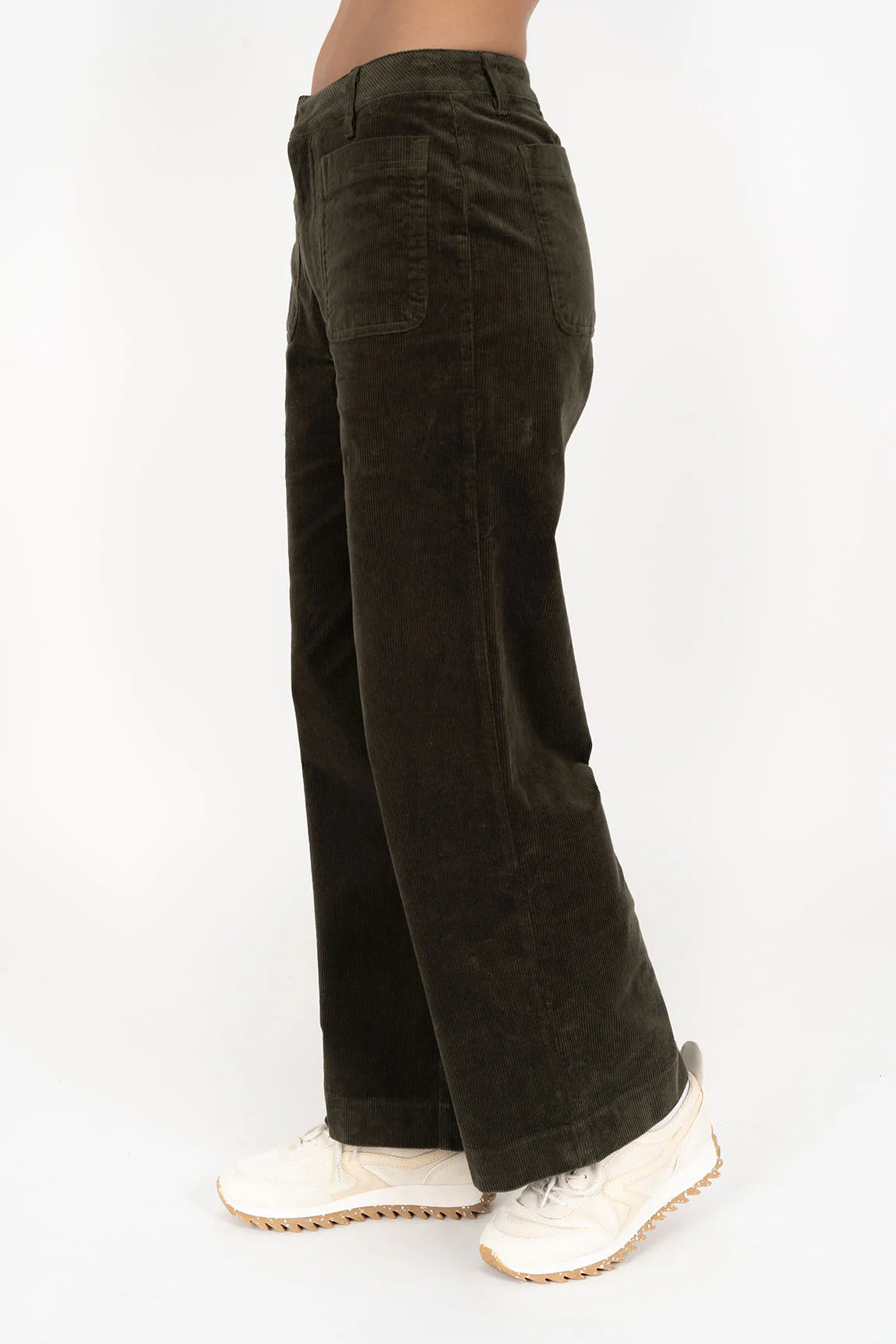 Suki Cord Pant (Moss)