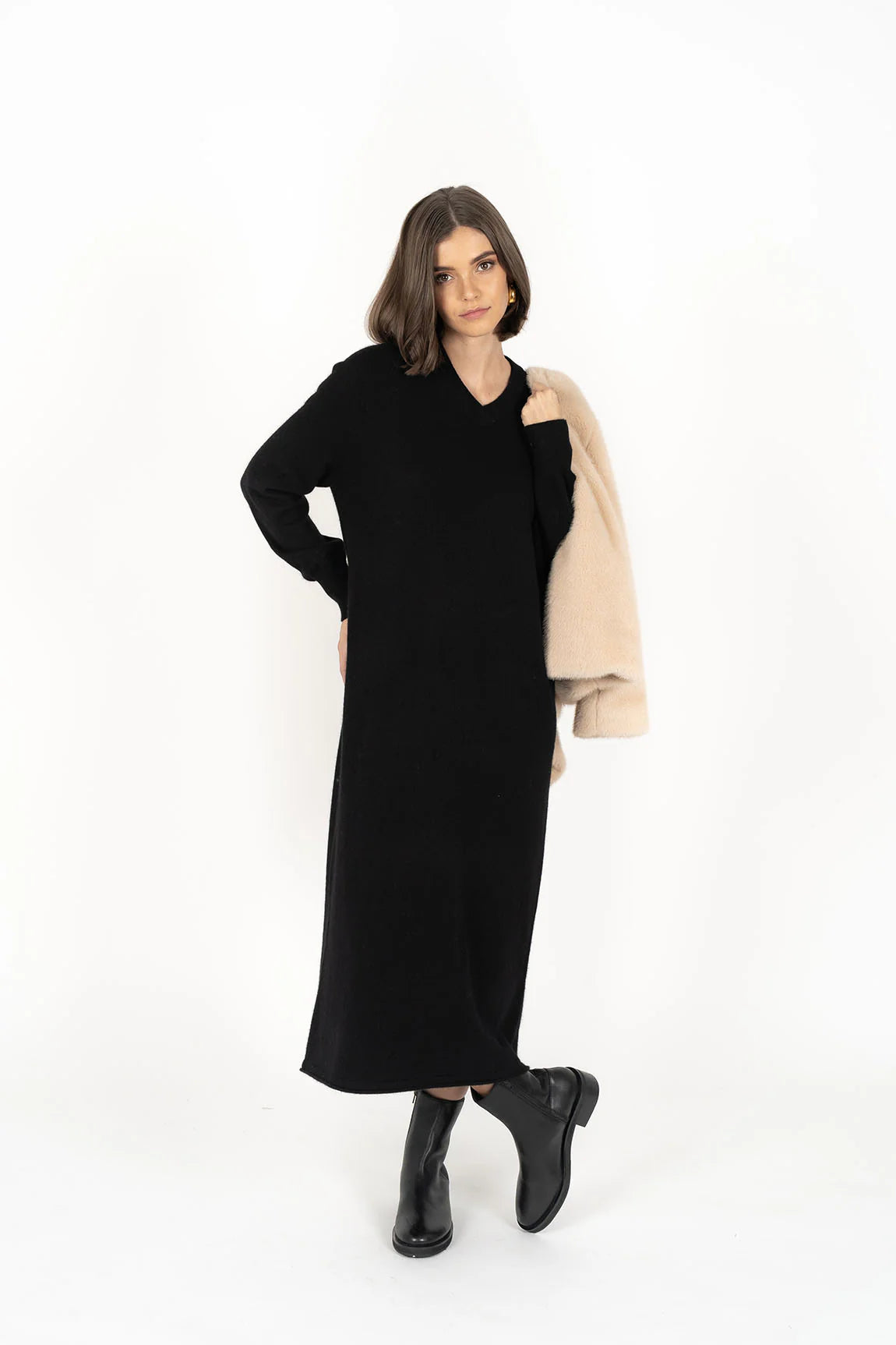 Whisper Dress (Black)