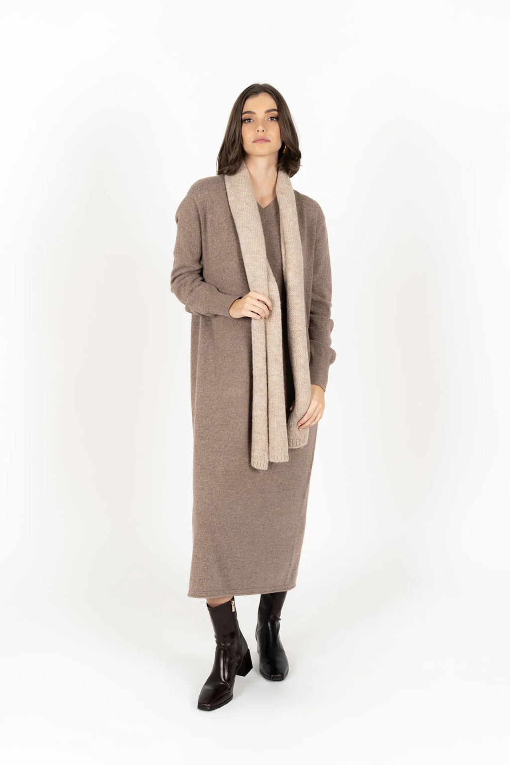 Whisper Dress (Mocha)
