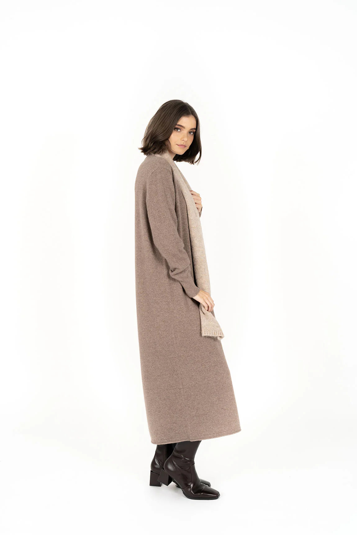 Whisper Dress (Mocha)