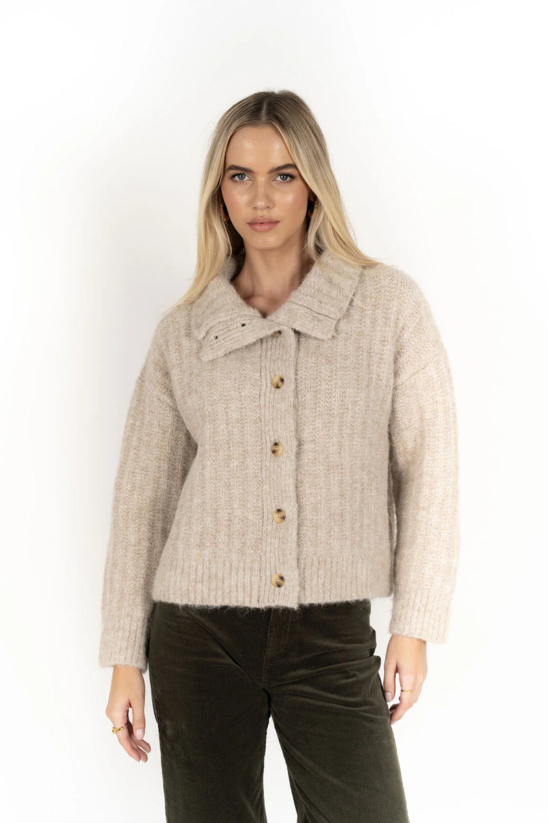 Humidity - Fuse Cardi (Oatmeal)