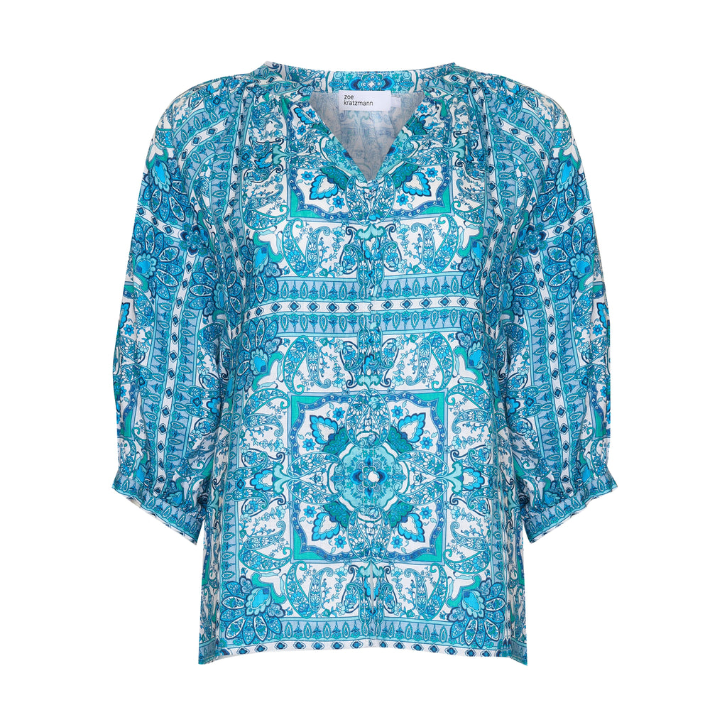 Hanker Top (Sapphire Tile)