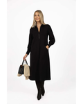 Dune Midi Dress (Black)