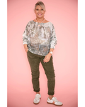 Jindy Cord Jeans (Khaki)