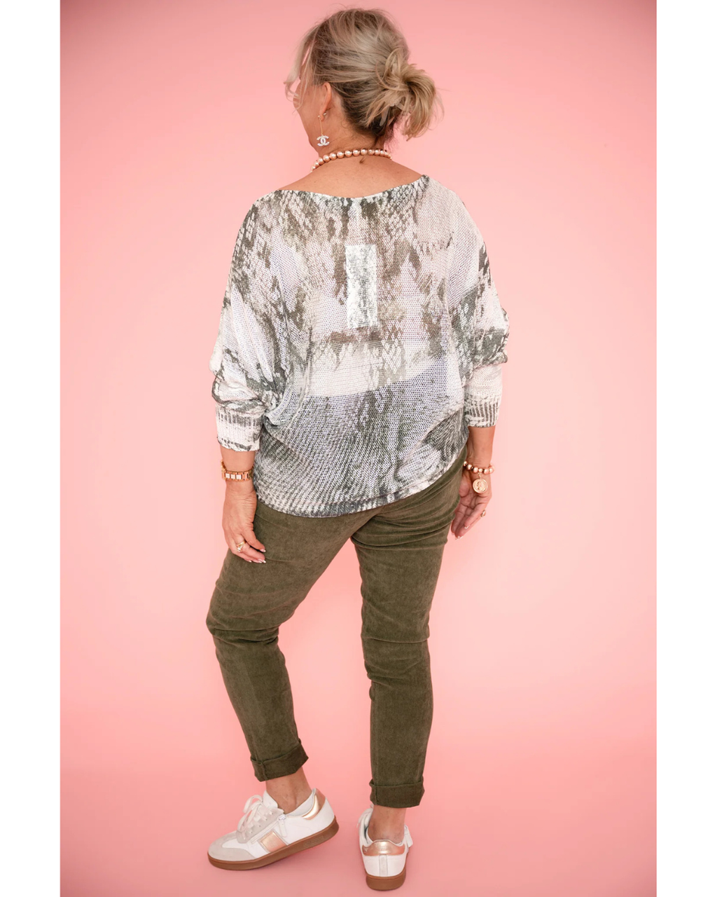 Jindy Cord Jeans (Khaki)