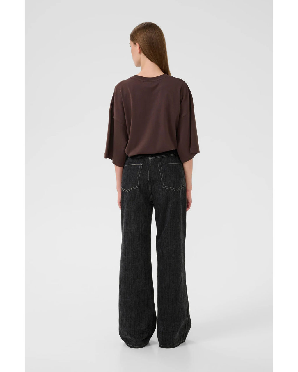 Beverly Jeans (Dark Grey Denim)