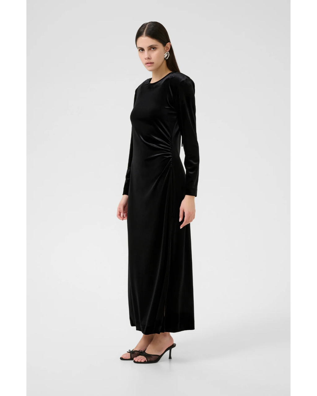 Cecilia Long Dress (Meteorite)