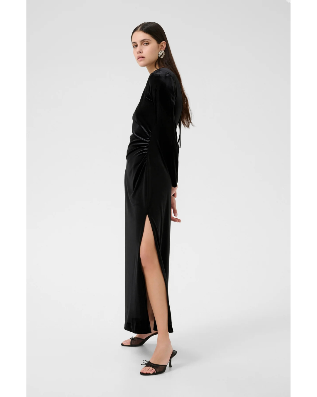Cecilia Long Dress (Meteorite)