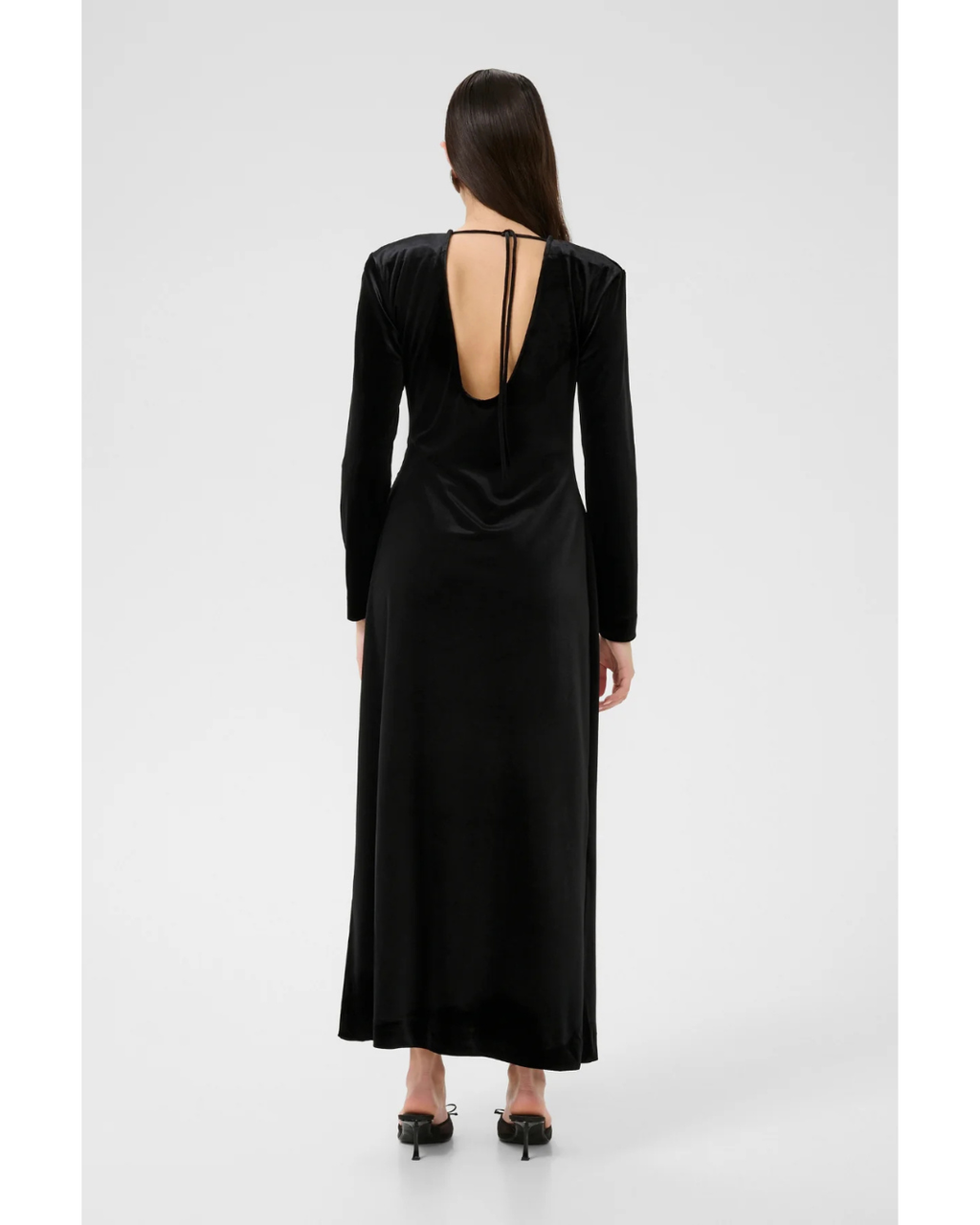 Cecilia Long Dress (Meteorite)