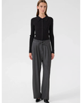 Ro Solid Pants (Dark Grey Melange)