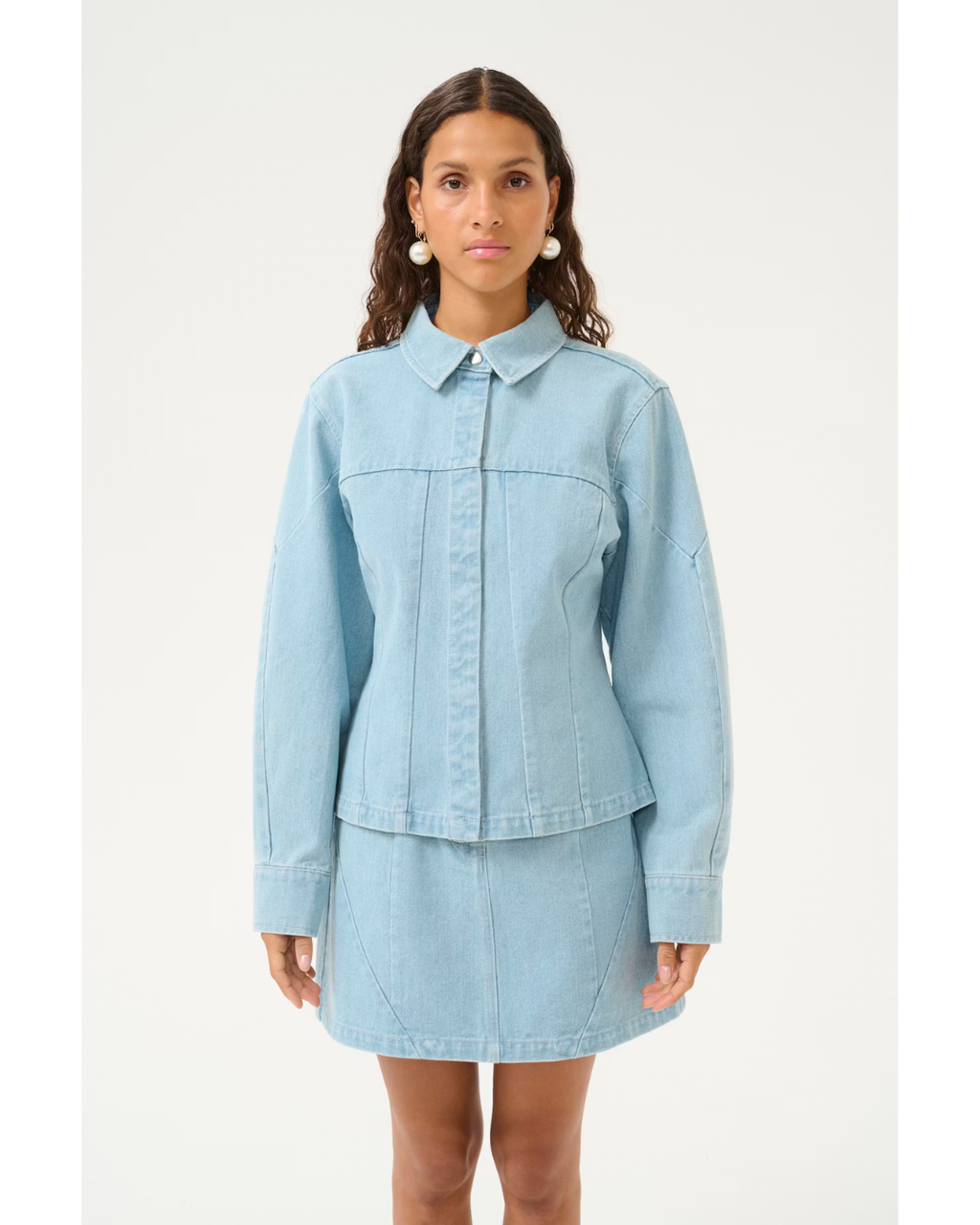 Vipper Jeans Shirt (Light Blue Denim)