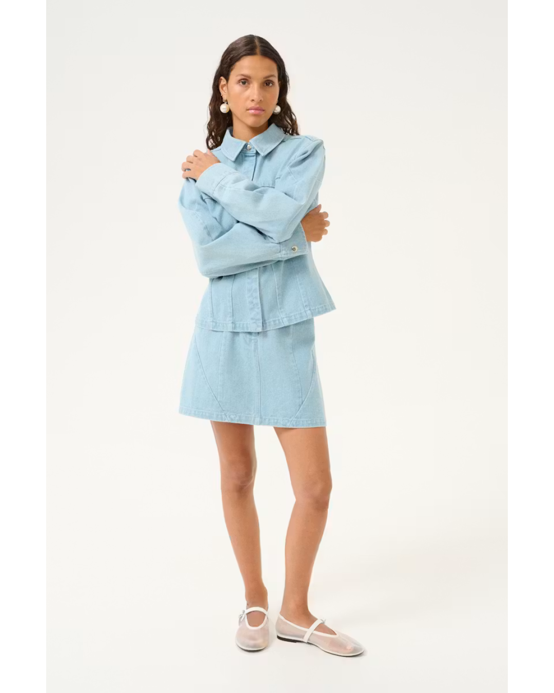Vipper Jeans Shirt (Light Blue Denim)