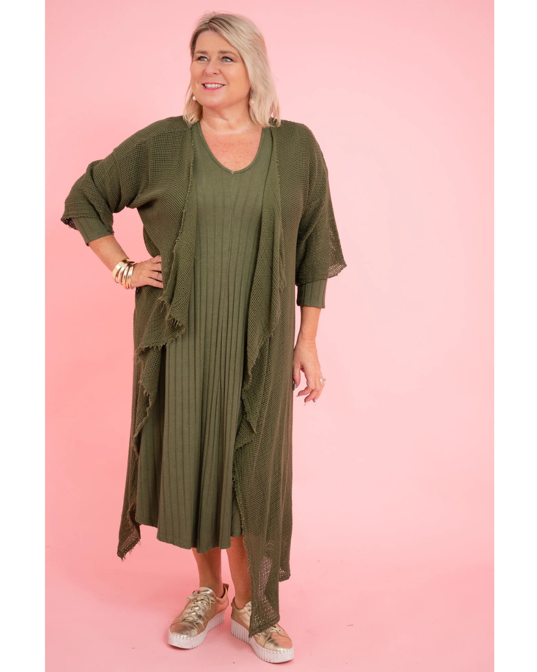 Karen Dress (Khaki)