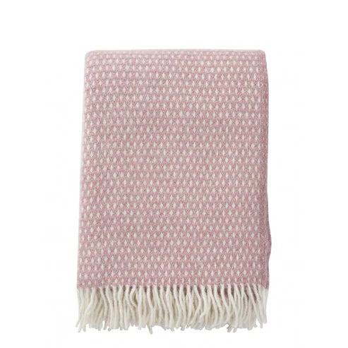 Klippan Lambswool Throw Knut (Pink)