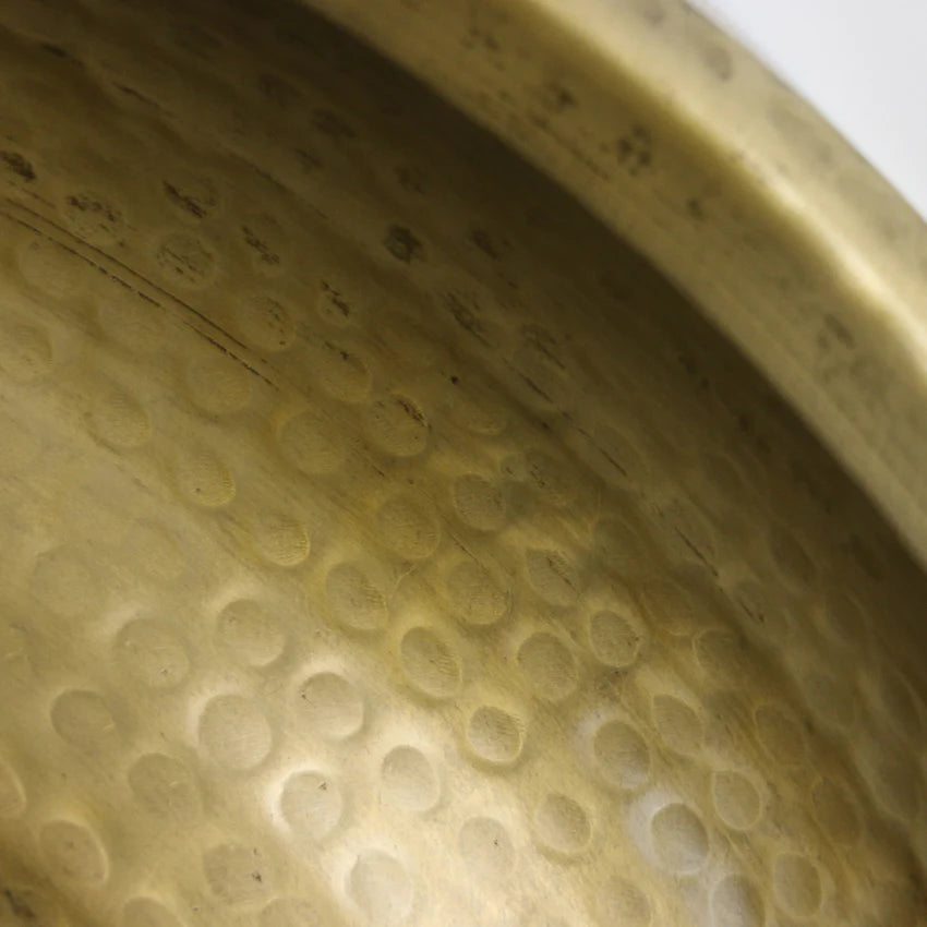 Basque Bowl With Handles In Brass