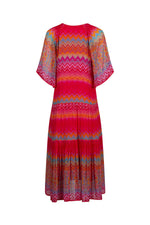 Loobies - Rosita Midi Dress (Rouge Multi)