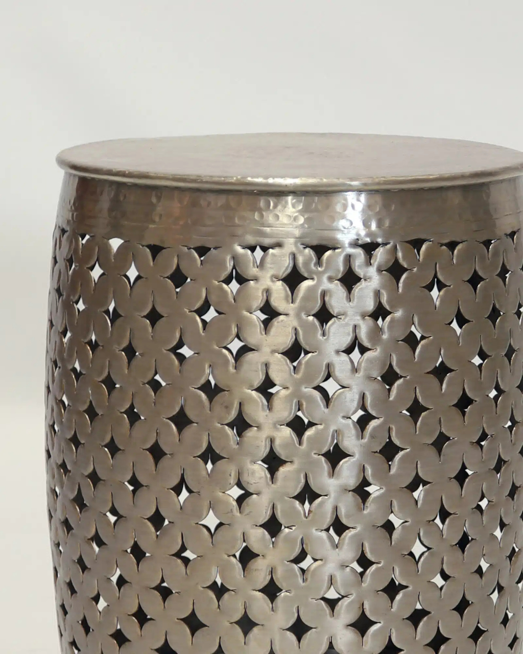 Aluminium Cutwork Table 40x48cm (Champagne)