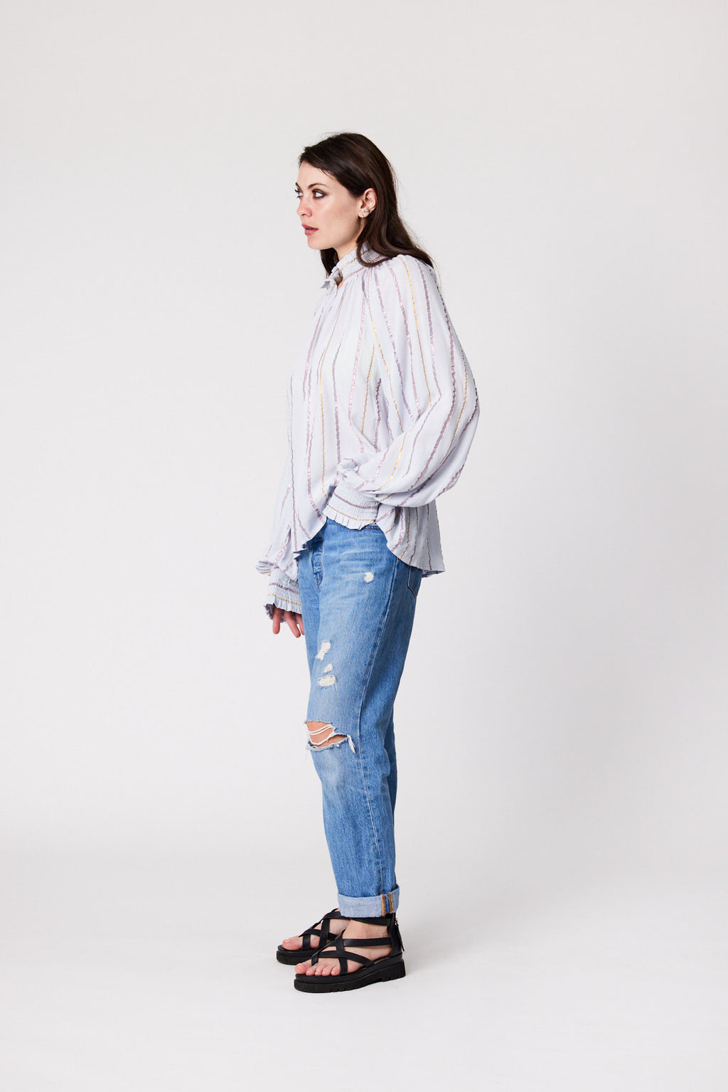 Dylan Blouse (Sky Lilac)