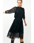 Lilou Blouse 3/4 (Black)