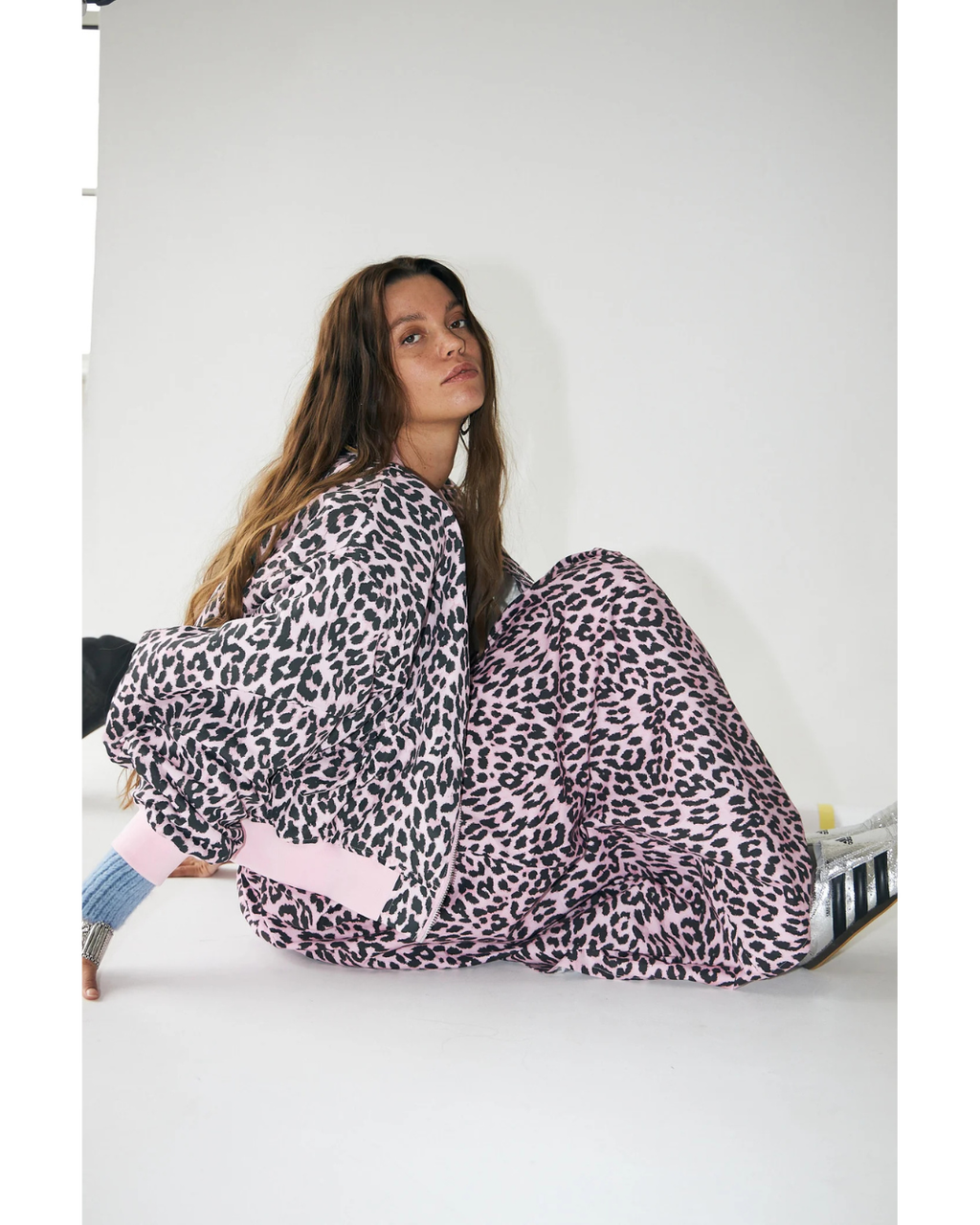LiwLL Bomber Jacket (Leopard Print) OS