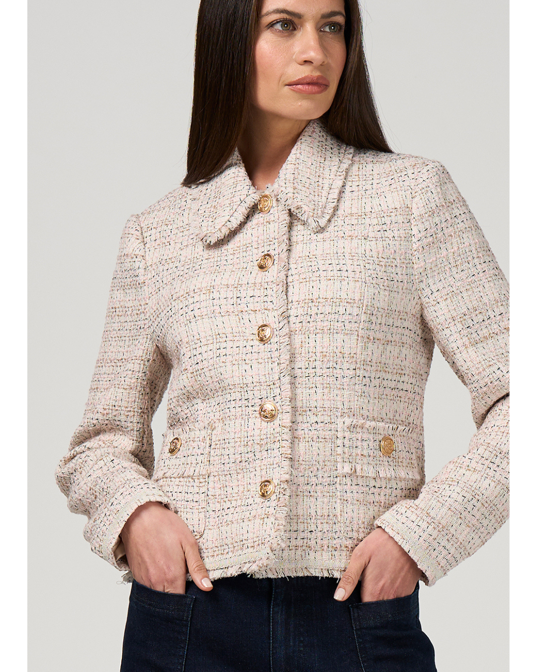 Inez Jacket (Bone Multi)
