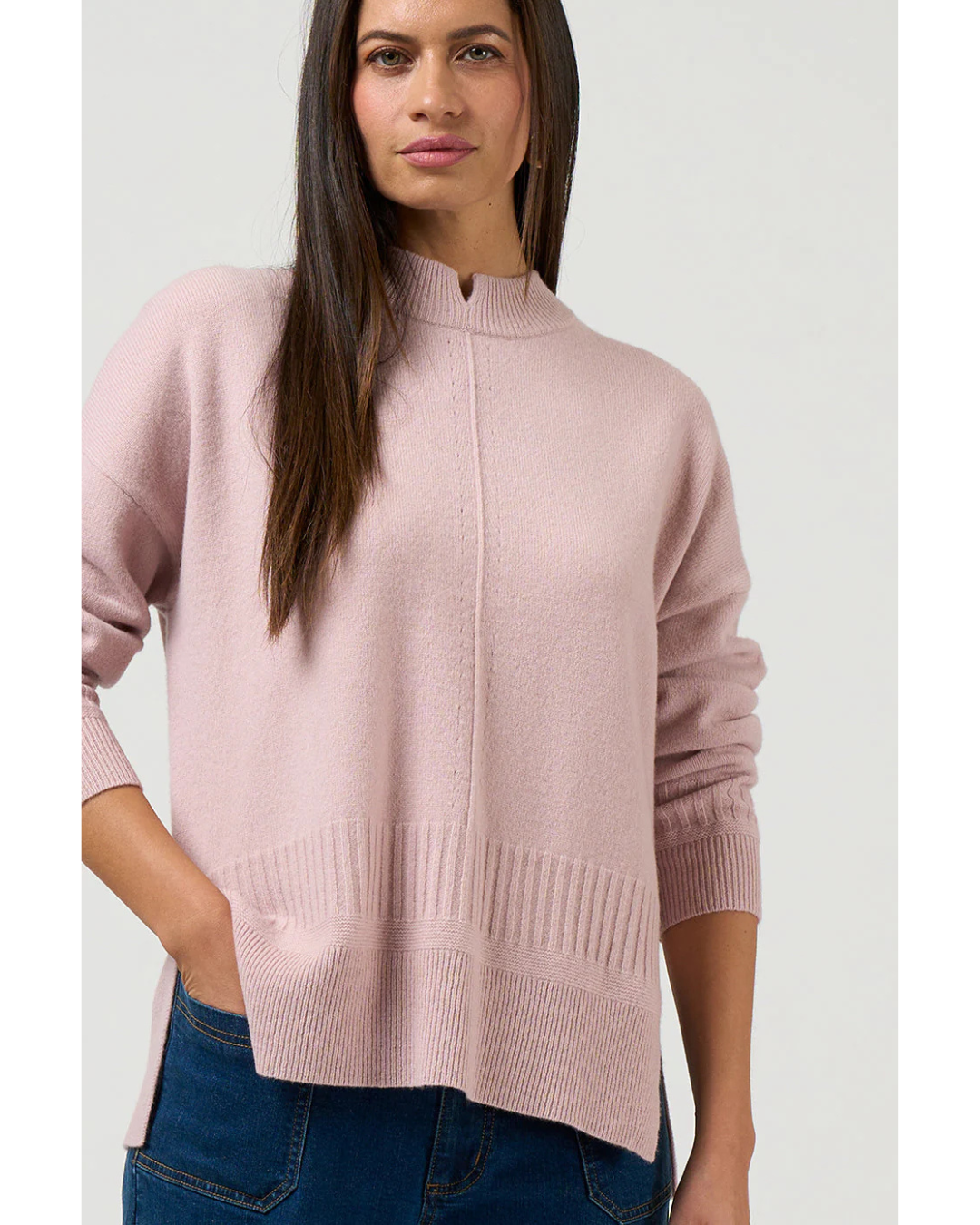 Sia Sweater (Dusky Blush)