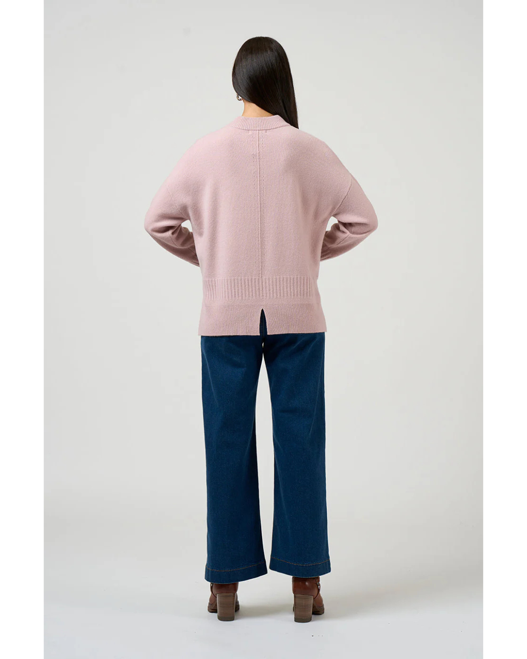 Sia Sweater (Dusky Blush)