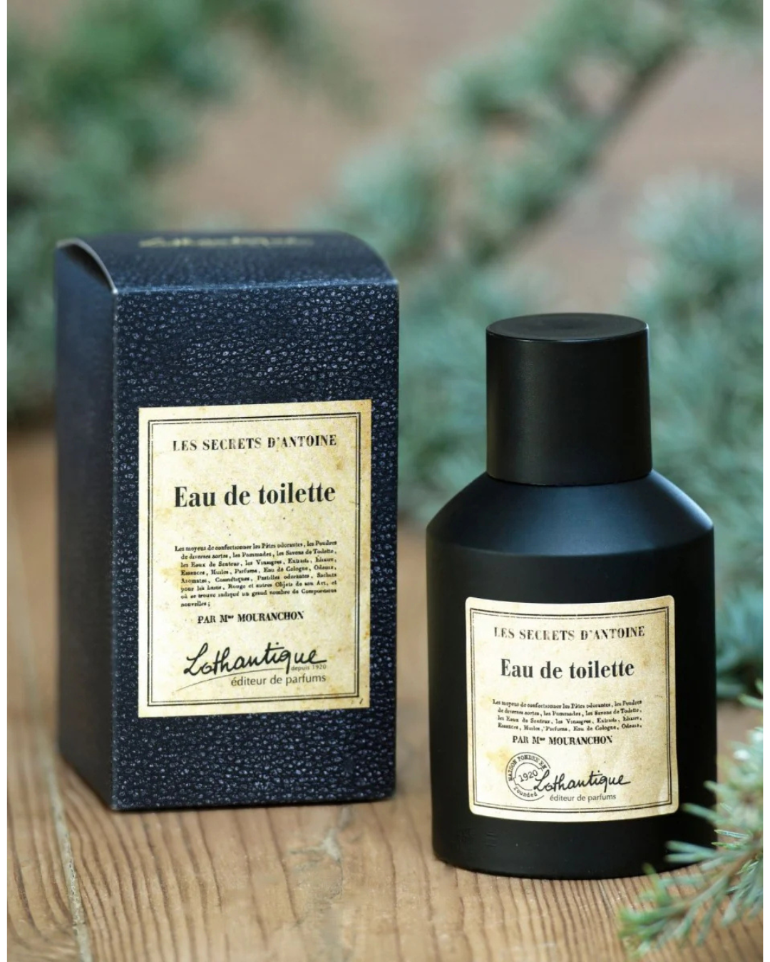 Lothantique Eau de toilette 100ml spray gift box (Black)
