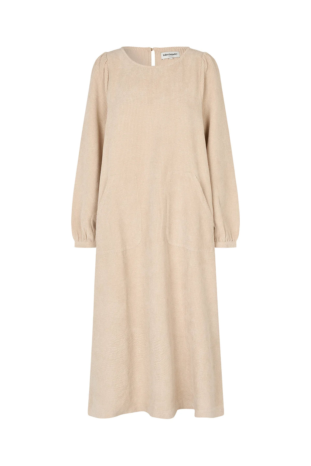 Lucas Midi Dress LS (Sand)