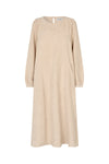 Lolly's Laundry - Lucas Midi Dress LS (Sand)