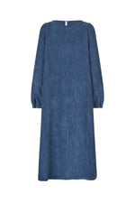 Lolly's Laundry - Lucas Midi Dress LS (Dark Blue)