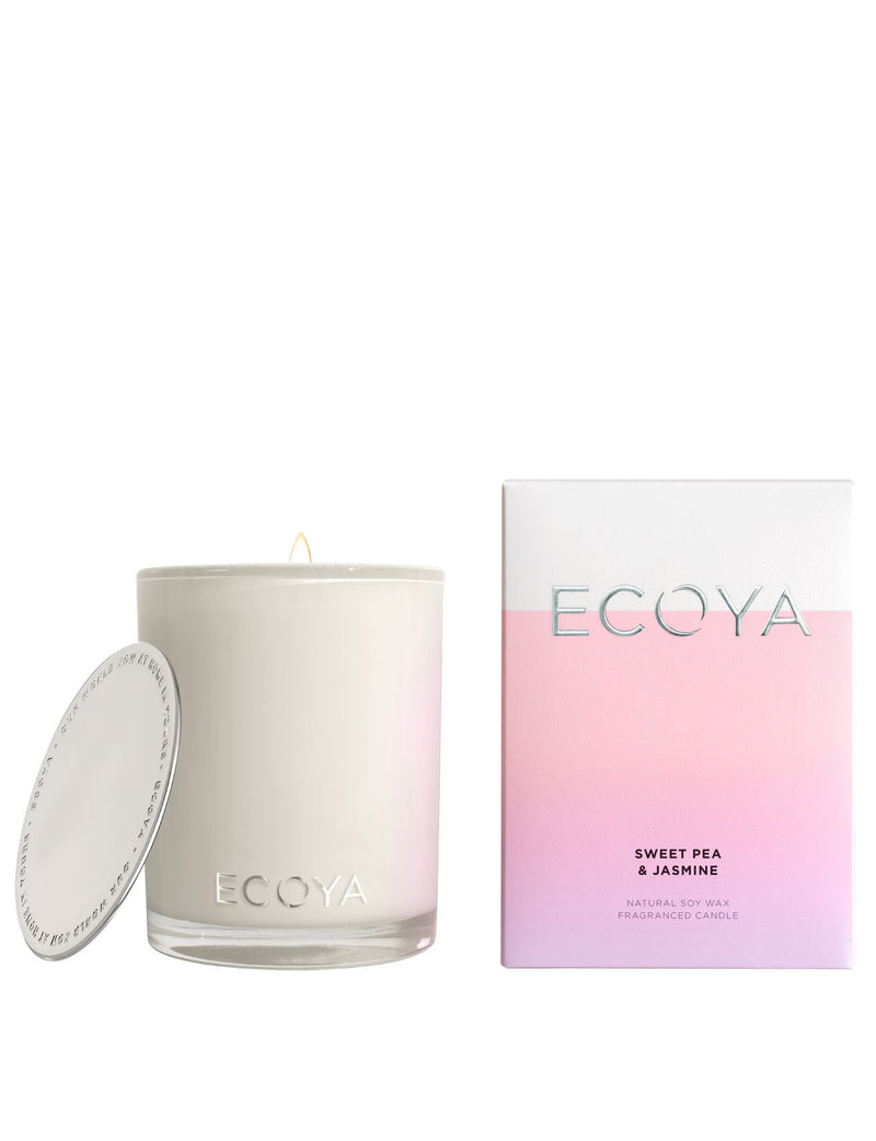 Ecoya - Sweet Pea & Jasmine Mini Madison Candle