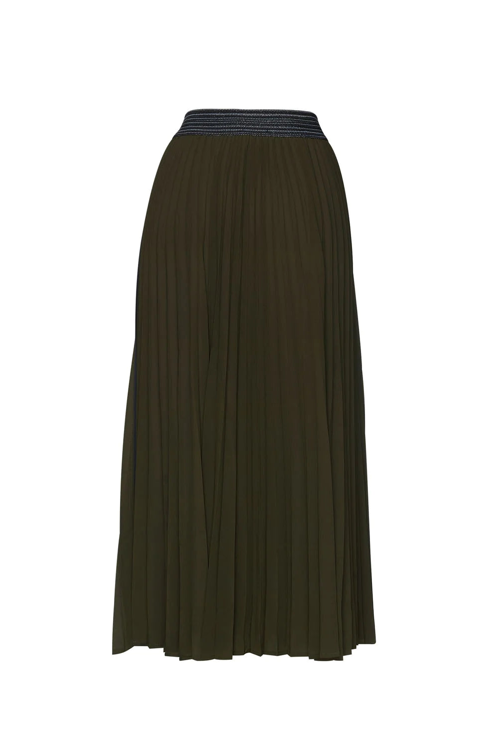 Madly Sweetly - Just Pleat It Skirt (Olive)