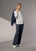 Mixed Media Top (White)