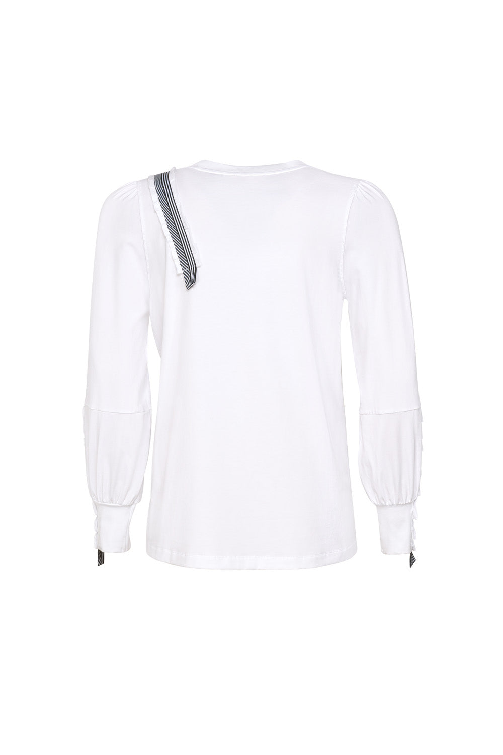 Mixed Media Top (White)