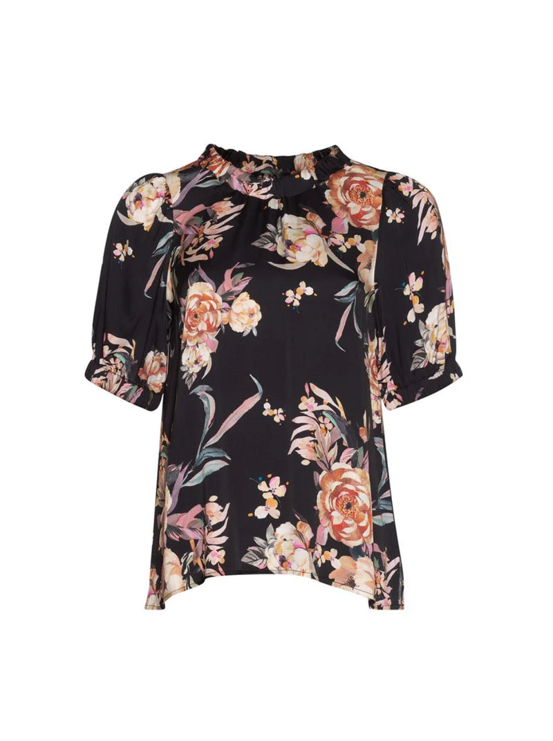 Madly Sweetly - Peony Princess Sateen Top