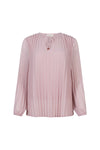 Madly Sweetly - Morse Blouse (Dusty Pink)