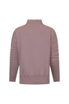 Madly Sweetly - Everywear Drawstring Sweater (Dusty Pink)