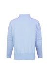 Madly Sweetly - Everywear Drawstring Sweater (Sky Blue)