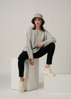 Madly Sweetly - Weekender Sweater (Dove Grey)