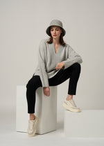 Madly Sweetly - Weekender Sweater (Dove Grey)