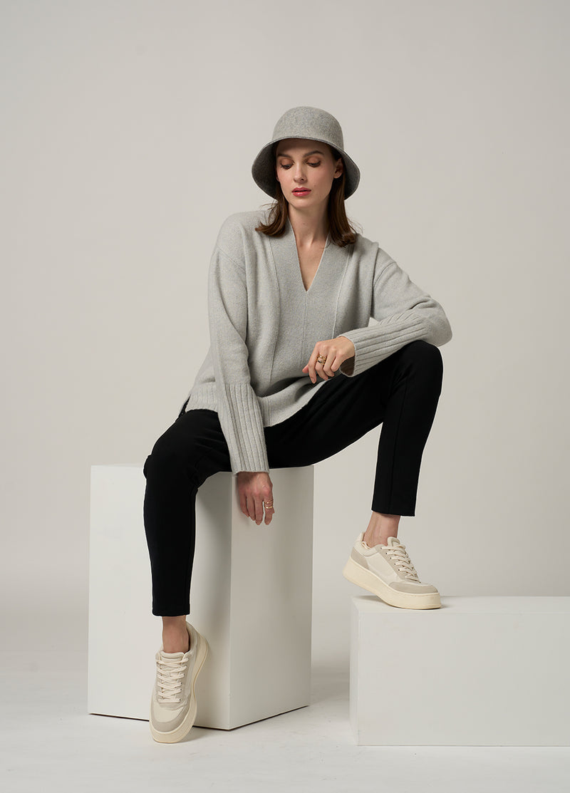 Madly Sweetly - Weekender Sweater (Dove Grey)