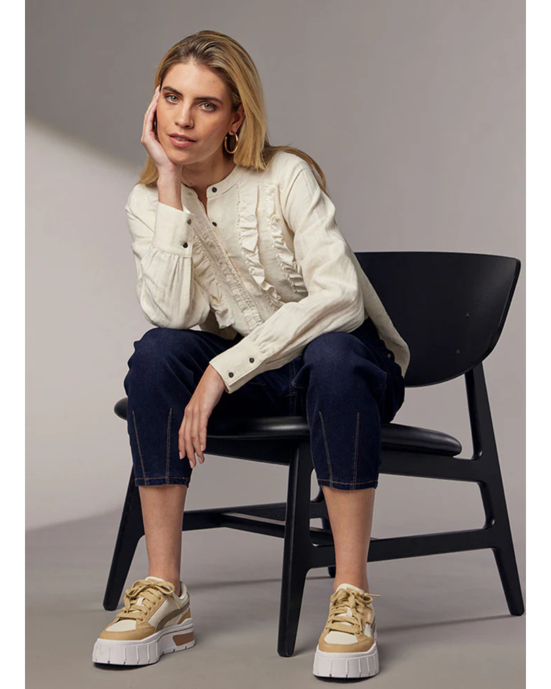 Cotton Tale Shirt (Winter White)