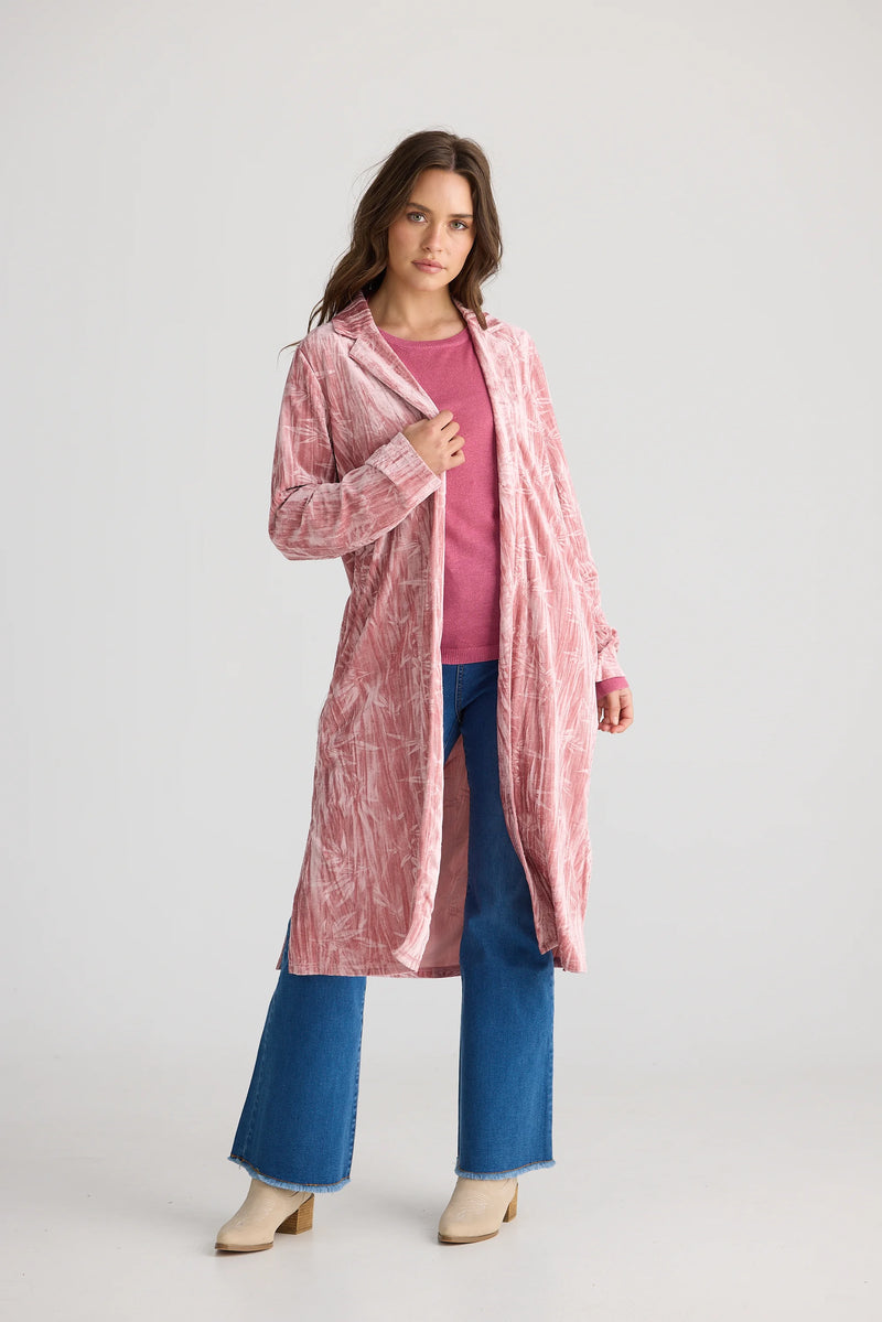 Talisman - Talisman Aries Velvet Duster (Musk Pink)